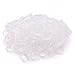 Ezerbery 3200 PCS Baby Girl's Kids Clear Hair Holder Hair Ties Elastic Rubber Bands Hair Bands Hair Elastics Toddler No Crease Ponytail Holder Tiny Soft Rubber Bands