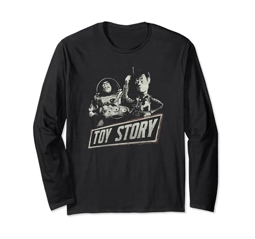 T-shirt Toy Story manches longues effet vieilli et finitions soignées
