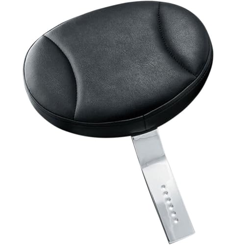 Kuryakyn 1670 Plug-In Adjustable Driver Seat Backrest for 1997-2019 Harley-Davidson Touring Motorcycles , Black