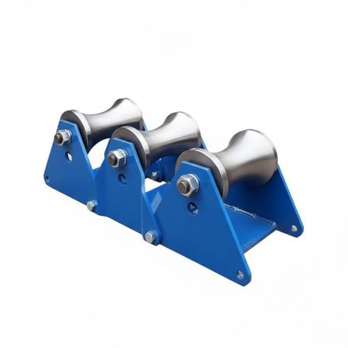 Cable Puller Sheave, Cable Feeding Sheave, Wire Pulling Tools Pulley, Industrial Cable Pulley for Large-Scale Laying, Heavy-Duty Steel Pulley Sheave, High-Load Cables Tugger, Cable Pulling Sheave