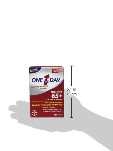 One-A-Day Proactive 65 Plus Multivitamins For Men And Women, 150 Count (Pack Of 2) #TOP3