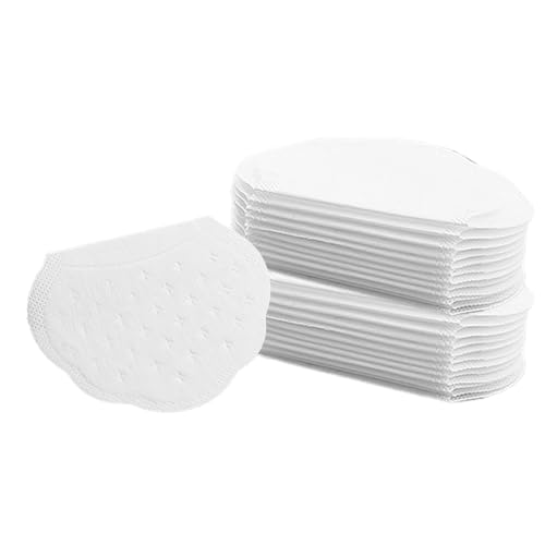 Lonwiner 50 almohadillas para axilas, almohadillas para el sudor de las axilas para hombre, almohadillas de sudor para las axilas, desechables