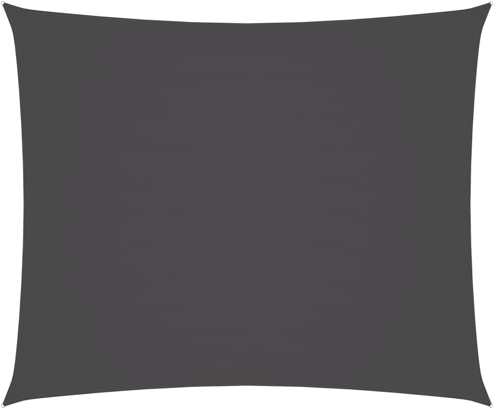vidaXL Prostokątny żagiel ogrodowy z tkaniny oxford, 4x6 m, antracyt
