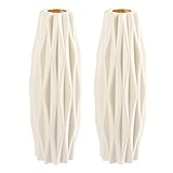 ♥Multifunktional: Ausgefallene und repräsentative lange Bodenvase für Wohnräume, Geschäfte, Kanzleien, Hotels und Restaurants, Kreative Anti Drop Vase, Tischvase, Blumen Pflanzen Tischdeko.