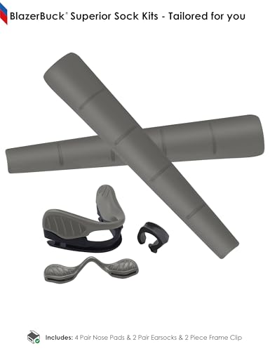Image of BLAZERBUCK Replacement Earsocks & Nosepieces & Frame Clip for Oakley M Frame 2.0 Strike