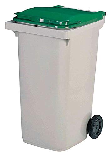 Rossignol Korok 2 Wheel Wheelie Bin Complies with the en 840 1 to 6 – Grey