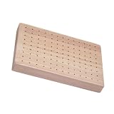 Warmhm 2 Stück Holz Lebensmittelspießhalter Vielseitiger Appetizer und Obstspießständer für Buffets Hochzeiten und Feiern Perfektes Display für Fingerfood und Dekoration