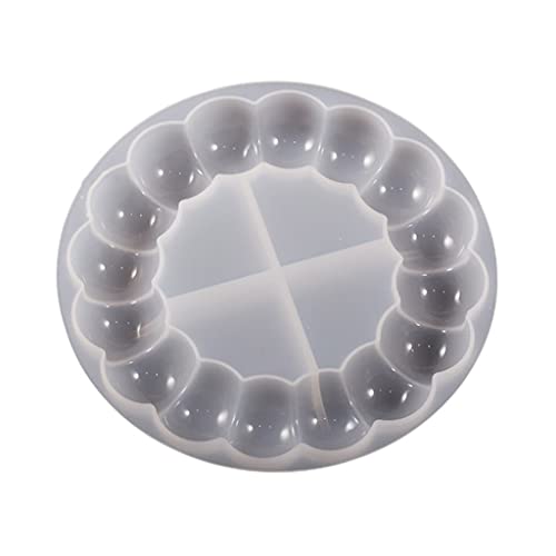 Resin Coaster Molds,Circle Coaster Mold for Epoxy Resin,Silicone Coaster Mold