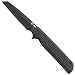 CRKT Ruger LCK Folding Pocket Knife: Folder with Locking Liner, Plain Edge Modified Sheepsfoot Blade, Reinforced Nylon Handle with Pocket Clip R3802K