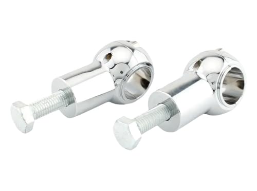 Adaptateur rehausse guidon 25mm pour moto custom et cruiser en aluminium