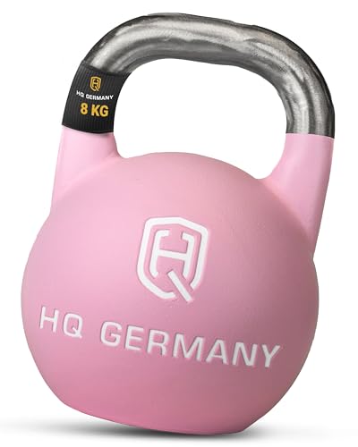 HQ Germany® Competition Kettlebell | 8-36kg | Sets | Edelstahl Griff | ±200g Gewichtstoleranz | Pulverbeschichtet, Gewicht:08KG HQ Germany® Competition Kettlebell | 8-36kg | Sets | Edelstahl Griff | ±200g Gewichtstoleranz | Pulverbeschichtet, Gewicht:08KG