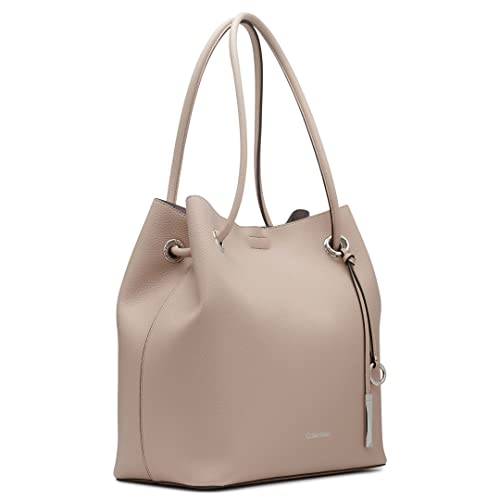 Image of Calvin Klein Gabrianna Bubble Lamb North /South Key Item Tote