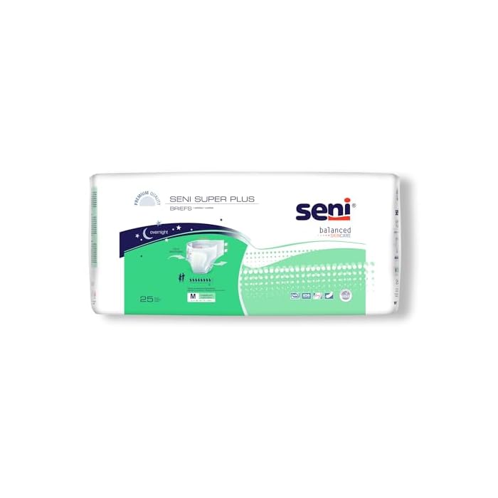 Seni Super Plus Adult Incontinence Brief Heavy Absorbency