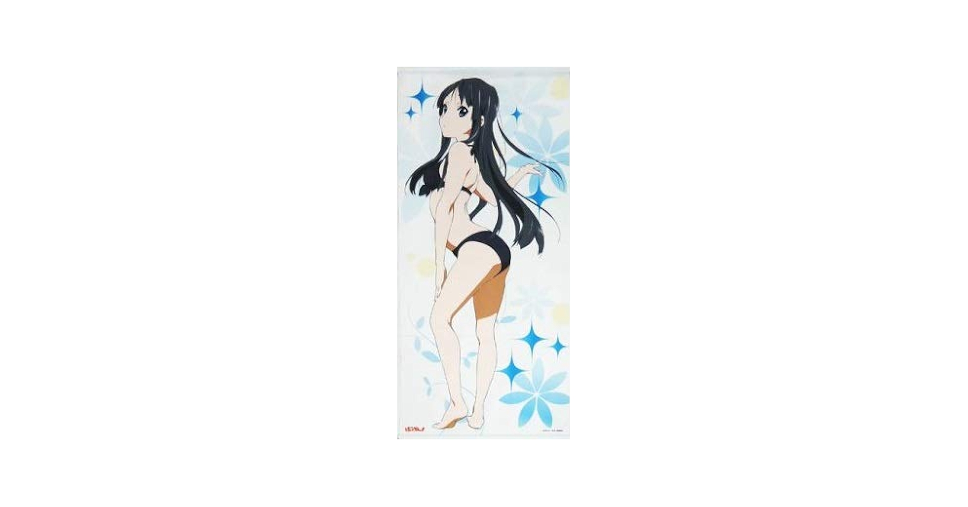 けいおん! 秋山澪マイクロビキニ等身大タペストリー タペストリー 秋山澪 等身大タペストリー 「Blu-ray BOX けい