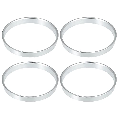 UDHSNJZG Anelli di Centraggio 4 Pezzi 73.1mm 74. 71.6mm a 56. 60. 70. 69. 63.3mm 72. Auto mozzo Ruota Centric Anelli Foro(71.6mm to 60.1mm)