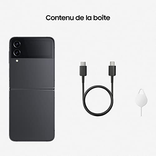 Samsung Galaxy Z Flip4 Téléphone Portable 5G Carte SIM non incluse Android Smartphone Pliable Extension garantie offerte [Exclusivité Amazon] Version FR - vue 10