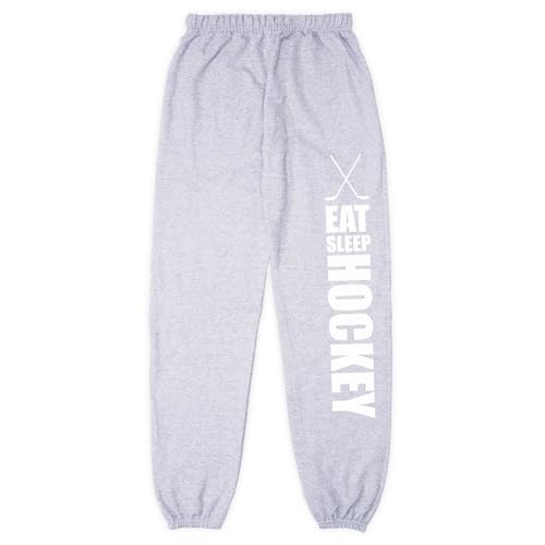 Eat Sleep Hockey Sweatpants | Hockey Apparel by ChalkTalk Sports | Multiple Colors | Youth and Adult Sizes