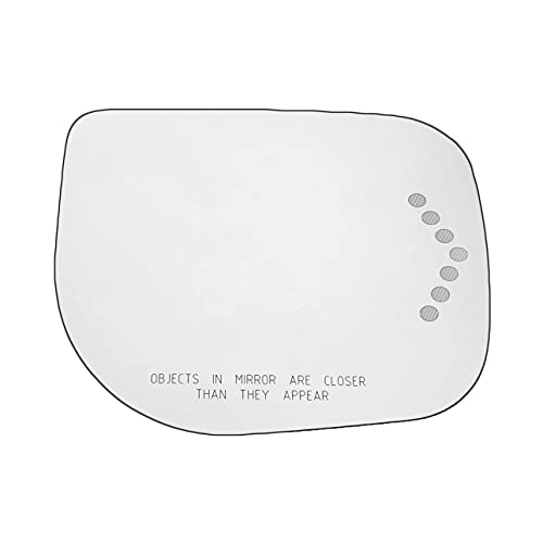 RH Passenger Right Side Replacement Mirror Glass for 2004-2009 Infiniti QX56 Nissan Armada Signal