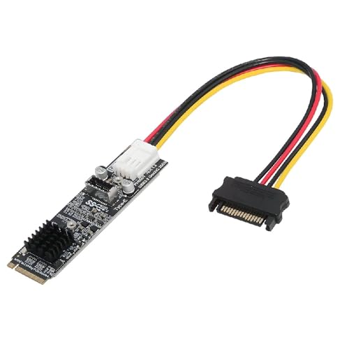 Cablecc 20Gbps USB 3.1 Front Panel Socke Type-E t to M-Key NVME NGFF Express Card Adapter for Motherboard ASM3242 Chipset