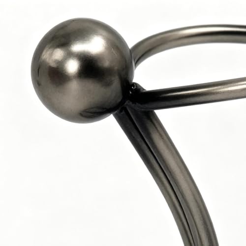 Porte-bouteilles de comptoir en métal pour décoration de cuisine et table - 6