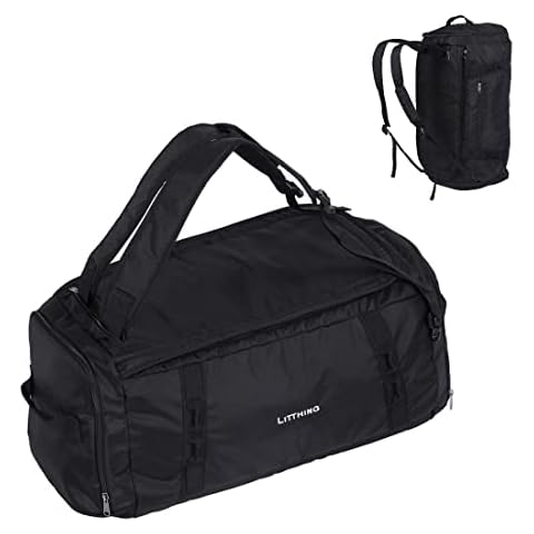 Travel Duffel Bag Large Capacity Yoga Gym Bag Laptop Backpack Backpack with Wet Pocket and Shoes Compartment Tote Bag 60L Overnight Weekender Bag for Women and Men Cover