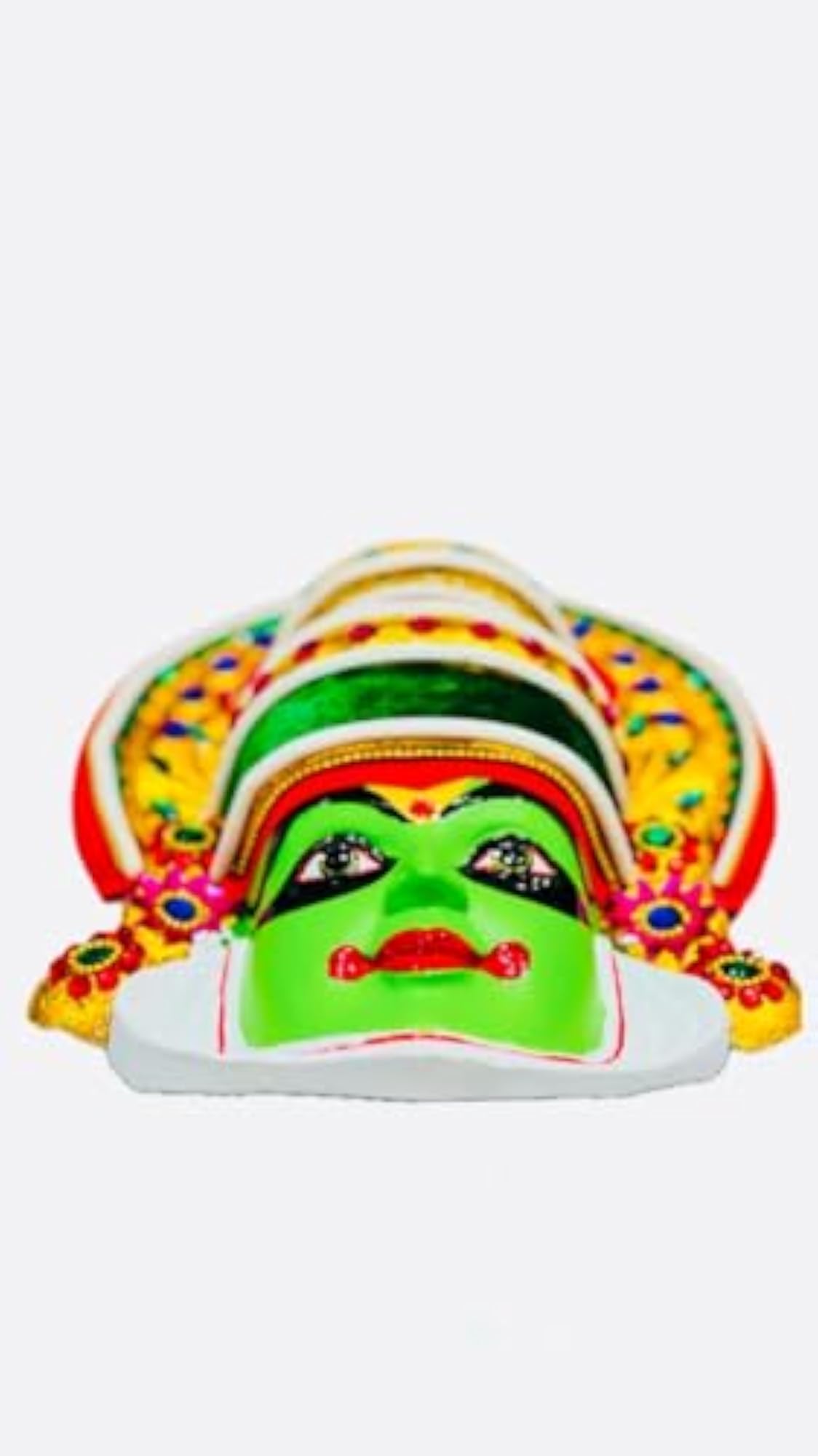 Kathakali Face Wall Decor, Medium Size