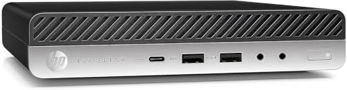 HP EliteDesk 800 G4 Mini PC de Escritorio, Intel Core i5-8500T, 16 GB de RAM, SSD de 256 GB, WiFi, Bluetooth, sin Teclado ni ratĂłn, Windows 11 Pro (reacondicionado)