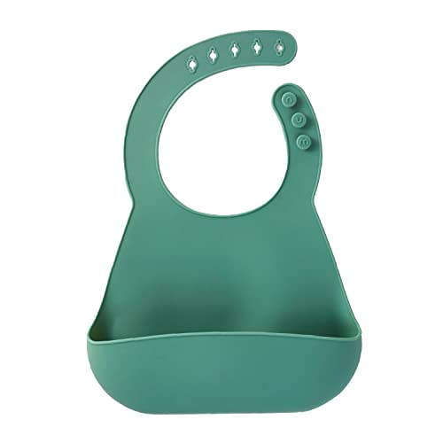 Image of numnum Silicone Bib for Babies & Toddlers | Waterproof, Soft, BPA Free 100% Food Grade Silicone