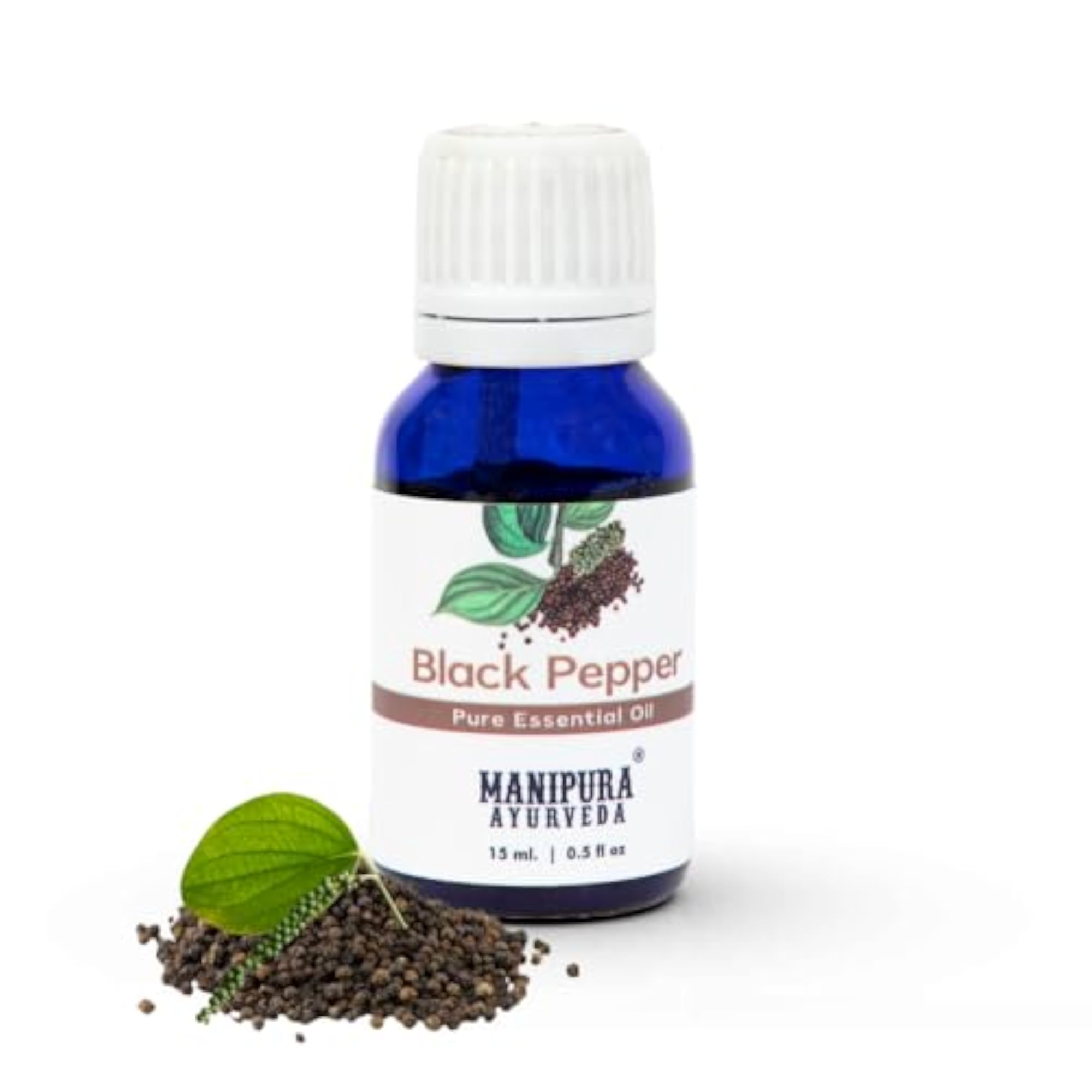 Black Pepper & Chamomile Essential Oil Combo Pack, 100% Pure
