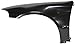 Evan Fischer Fender Set of 2 Compatible with 1992-1995 Honda Civic - HO1241123, HO1240123