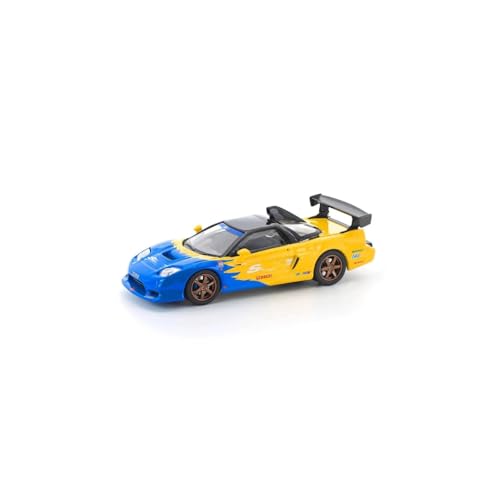 Modelo de coche HTLNUZD 1:64 NSX-R GT de aleación miniatura 3