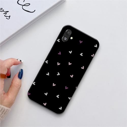Image of COLORflow Polycarbonate Back Cover Case Compatible With Samsung Galaxy F14 5G | Family Of Hearts Color Customized Back Cover Compatible With Samsung Galaxy F14 5G, Multi