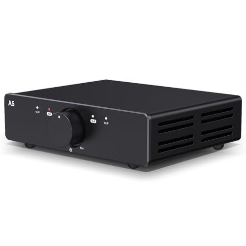 3e Audio A5 Hi-Fi-Verstärker mit TPA3251-Chip & 38V/5A-Netzteil für Stereo-Heimkinos und Desktop-Lautsprecher