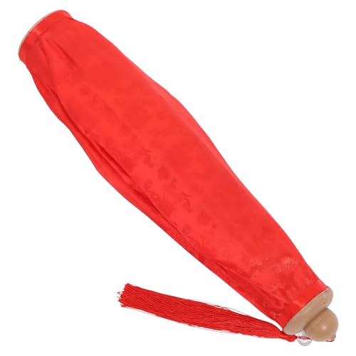 Sosoport Farol Vietnamita de Tela Rojo Linterna Colgante Ovalada Decoración para Bodas y Festivales Farolillo Tradicional para Jardín y Fiestas Lámpara Decorativa Colorida 1 Unidad