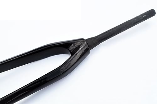Fourche rigide VTT 29 pouces carbone pivot conique pour frein à disque - 4