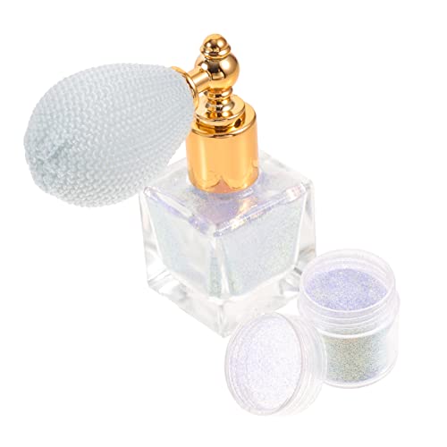 Healvian 1 Juego brillo corporal hair gloss pintauñas nail gel maquillaje glitter esmalte de gel para uñas pegatinas resaltadores líquido espray brillo pintura en aerosol brillo la mascota