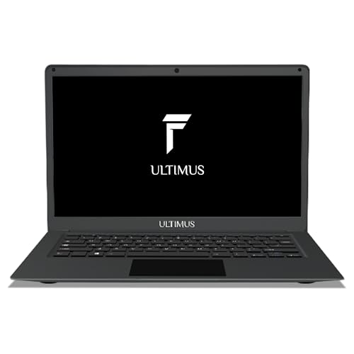 ULTIMUS Pro Intel Celeron Dual Core Laptop 4GB RAM 128GB M.2 Emmc Expandable~512GB Intel HD Graphics 2.0x1 3.0x1 USB HDMI SD Card Slot LPDDR4 Dual Speaker Dual Microphone Win 11 Home 14.1