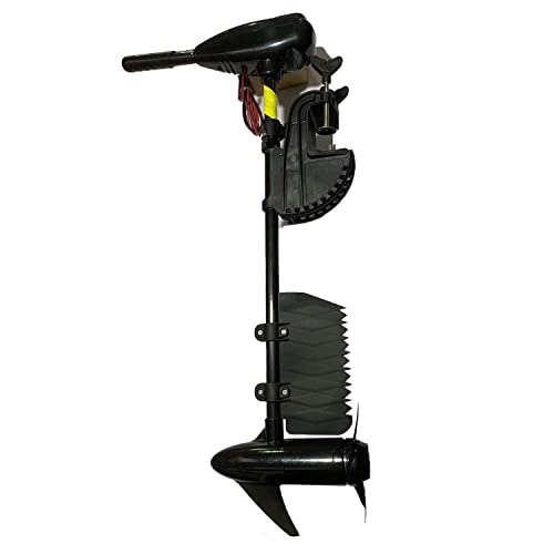 Nyvoozy Rudder Clamp On Boat Rudder Fits Most 24 To 55" Trolling Motors, Kayak Rudder Kit Designed For Kayak, Canoe, Angling Boat, Etc, Electric Motors Rudder Clamp Widely Use For Canoe, Jon Boat, Etc #TOP4