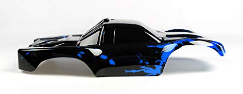 SummitLink Custom Body Muddy Blue Over Black Compatible for 1/10 Scale RC Car or Truck (Truck not Included) SS-BB-02 - Thumbnail 5