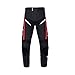 YFFS Pantalon De Moto Pour Hommes,pantalon De Moto Blindé, Pantalon De Motard Armure CE Amovible Résistant Avec Doublure En Coton Amovible (black,M)