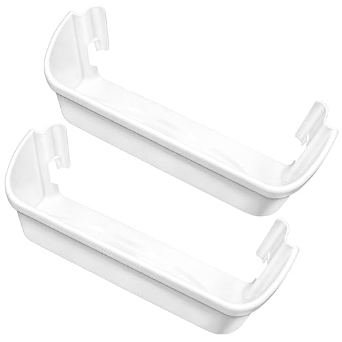 Image of 240323001 Refrigerator Door Shelf Bin Compatible with Frigidaire Kenmore Door Shelf Replace 240323007, 240323000, 890954, PS429724, 240323000 2 PACK