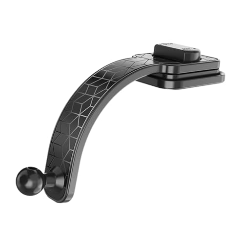 Porta Cellulare Auto Magnetico con Base Adesiva per Cruscotto e Parabrezza Supporto Smartphone Installazione Facile Design Minimalista Nero