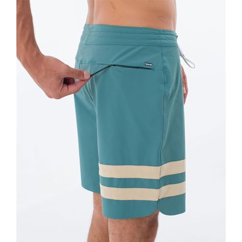 Hurley Phantom Block Party Renegade 18" Boardshorts - Deep Mojito3