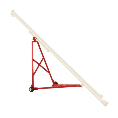 Standi Toys Inc. 1/64 Red and White Plastic Grain Auger (80 Feet to Scale) ST126