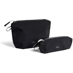 Bellroy Lite Pouch Duo (Lightweight Pencil case and Pouch) - Black