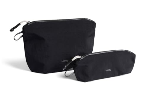 Image of Bellroy Lite Pouch Duo (Lightweight Pencil case and Pouch) - Black