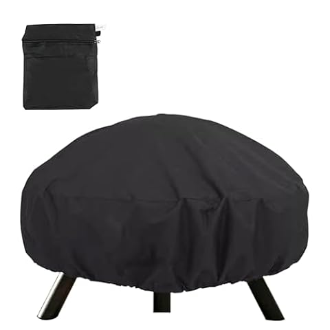85 x 40 cm tkanina Oxford 420D osłony przeciwpożarowe, osłona na ognisko na okrągłe, pokrowiec na grill, wodoodporna plandeka ochronna, pokrowce na ogień, pokrowiec na grill (85 x 40 cm)