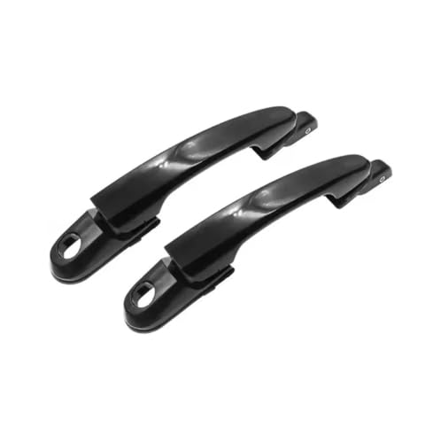 Poignée de porte extérieure pour Hyundai Tucson 2005-2009 avant noir