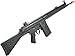 Evike Airsoft - LCT LC-3A3-S Stamped Steel AEG Airsoft Rifle (Color: Black/Standard AEG)