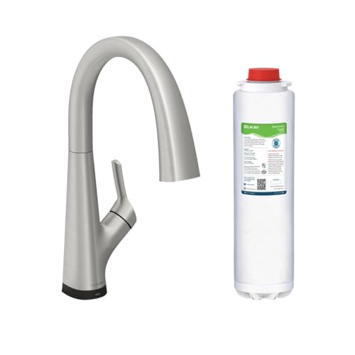 Image of Elkay Avado LKAV7051FLS 2-in-1 Kitchen Faucet with Filtered Drinking Water